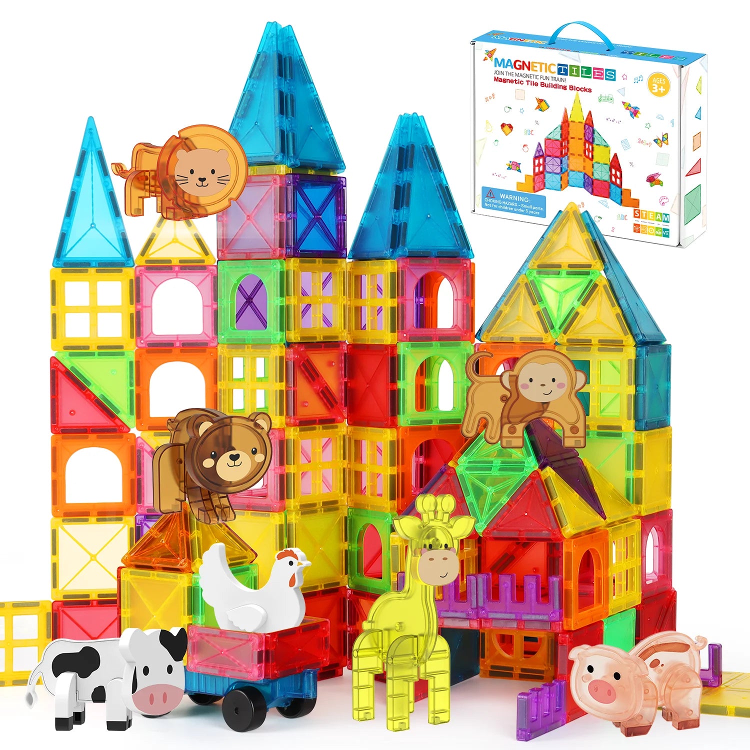 Magnetic Animal Building Set