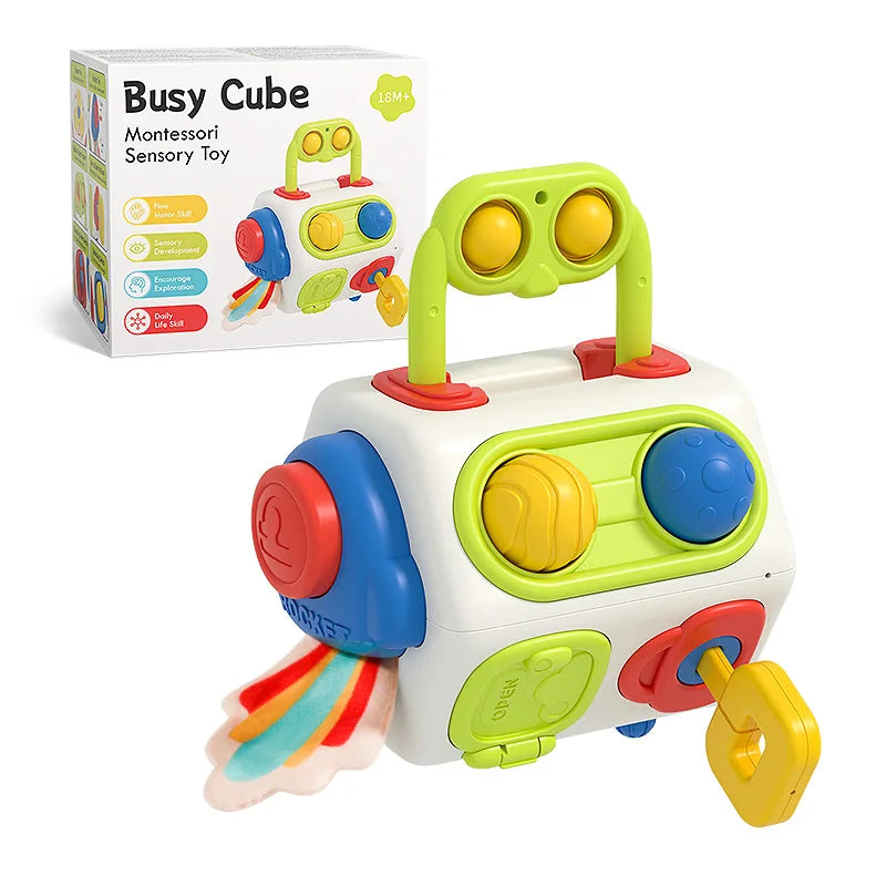 Montessori Busy Cube