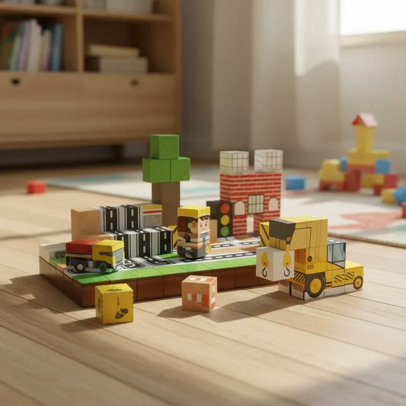 100 Pieces Magnetic Building Blocks